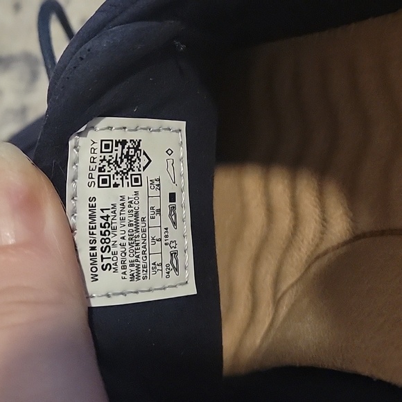 Sperry Plushwave Navy Sneakers - Picture 5 of 5